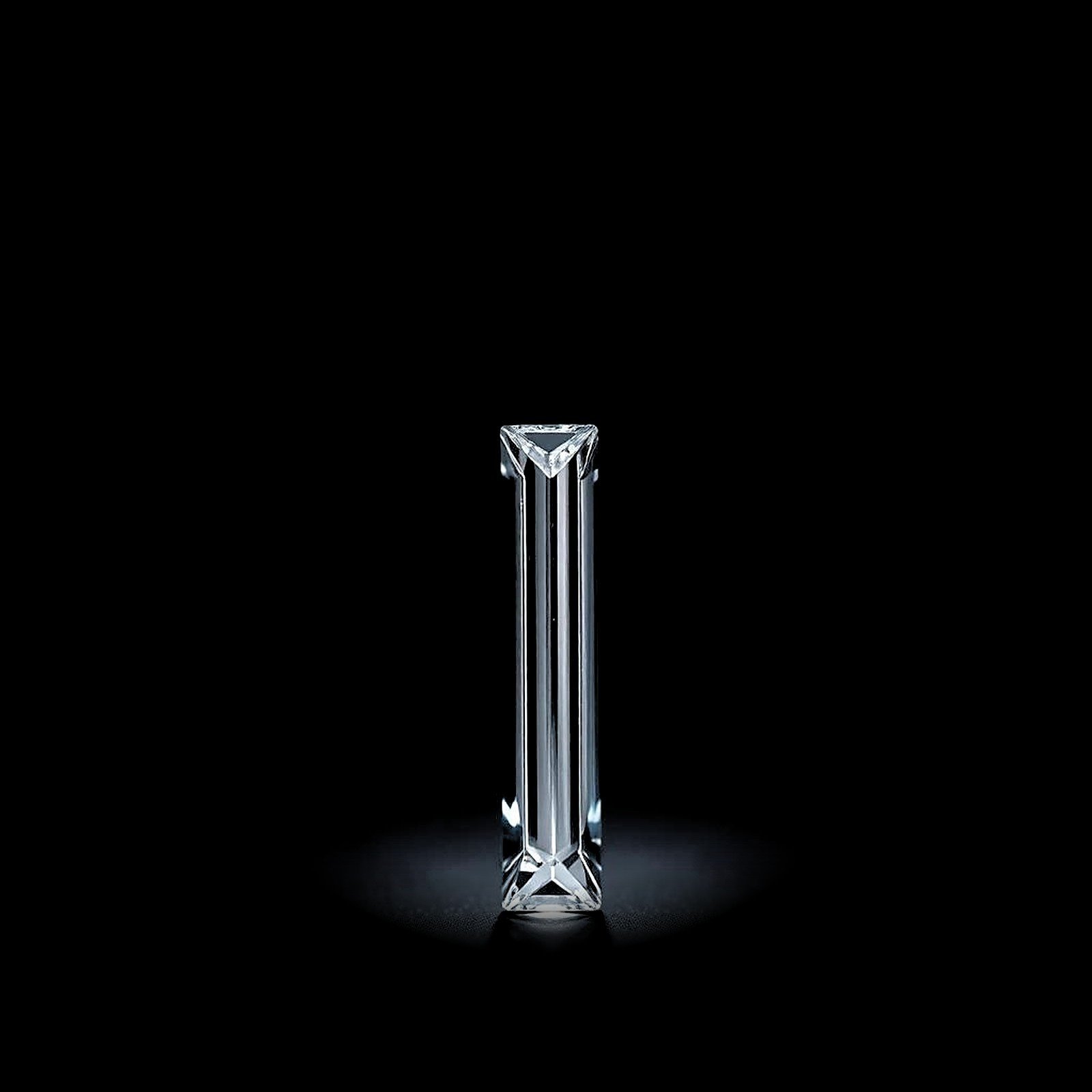 Baguette cut diamond
