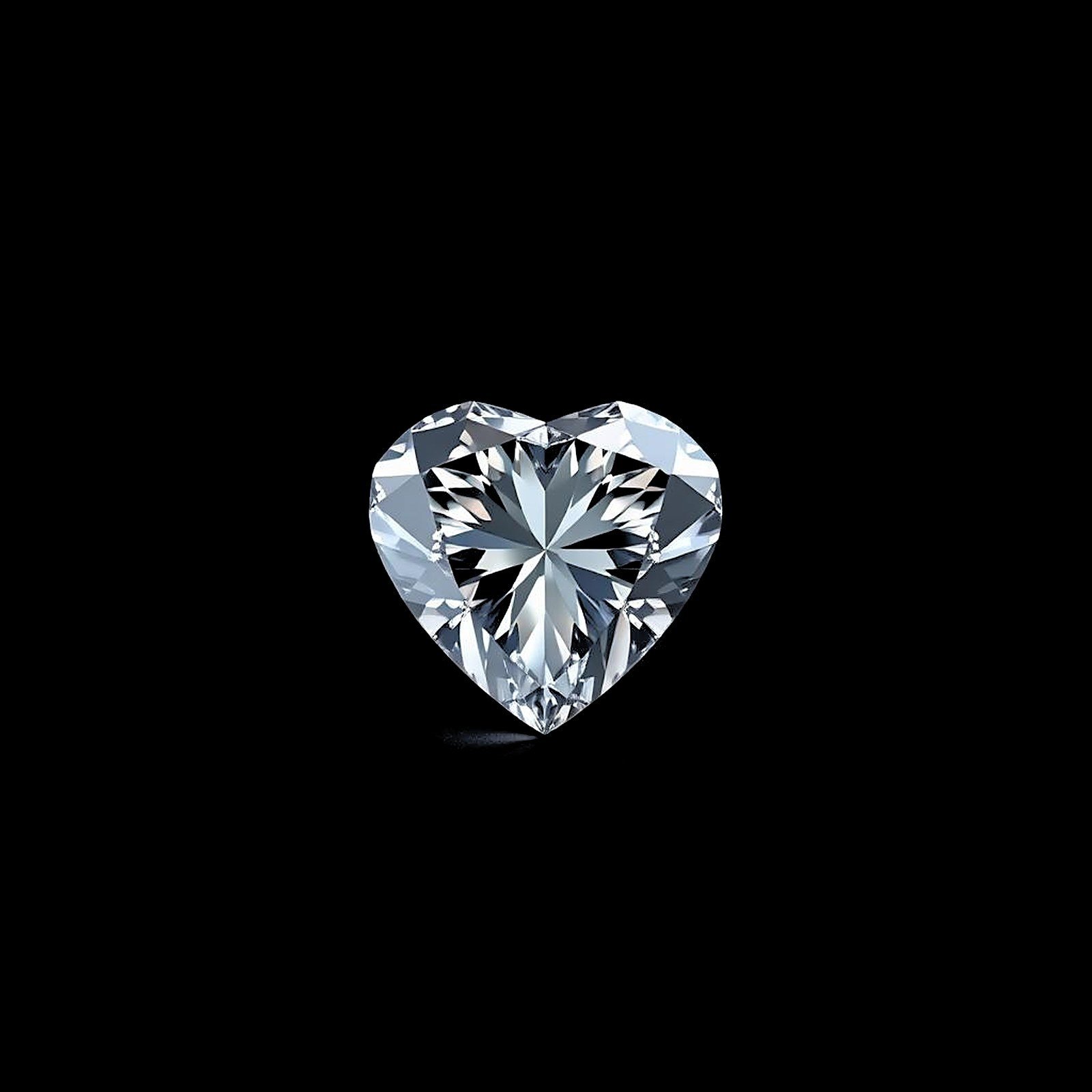 Heart cut diamond