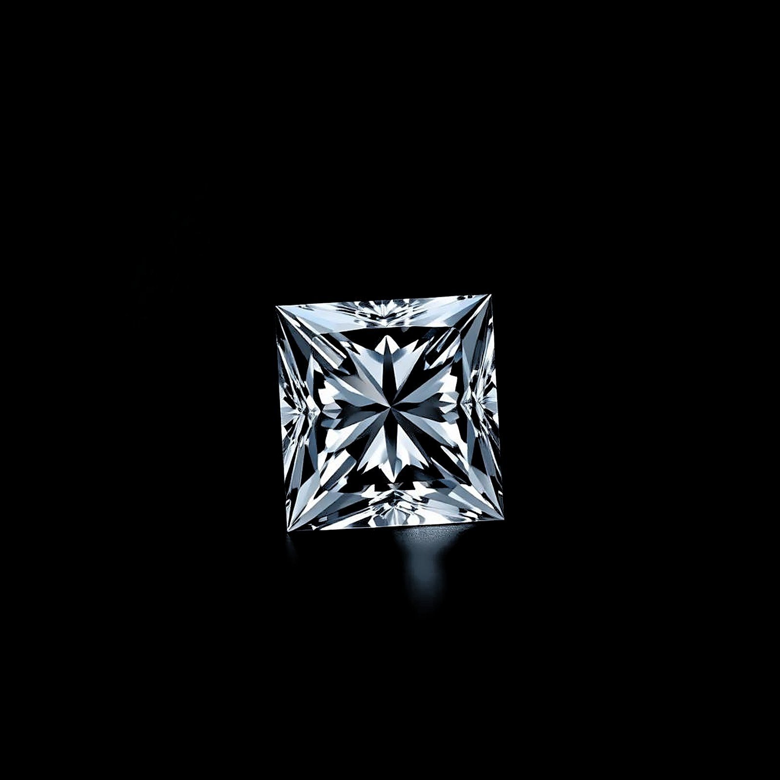 Princess cut diamond